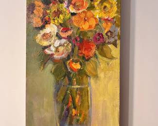 128. "i love flowers" $400.00