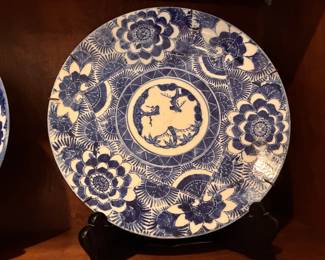 27. blue charger $580.00 Imari