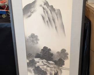 Asian art, hand painted