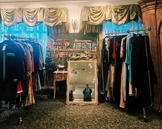 Vintage clothing and gowns