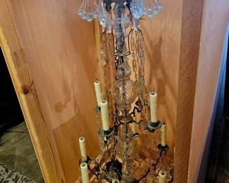19th c Chandeliere, European