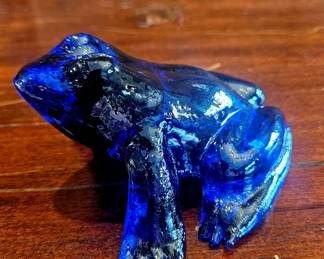 Cobalt frog