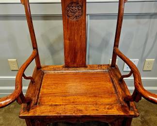 Chinese horseshoe chair