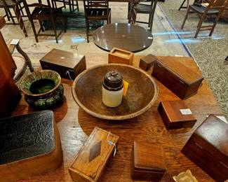 Wood boxes