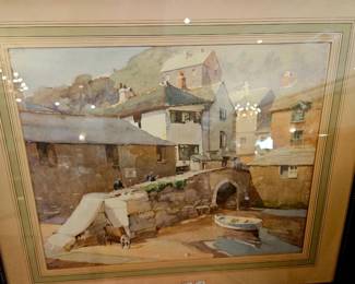 Fantastic signed original watercolor