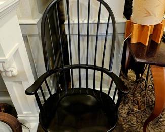 Black windsor chair. A classic staple!