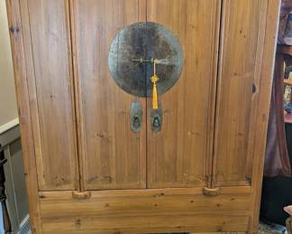19th c Asian Armoire in exceptional condition