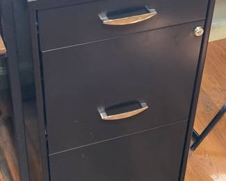 Space Solutions 3-Drawer Metal Filing Cabinet