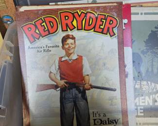 Daisy Red Ryder Metal Sign