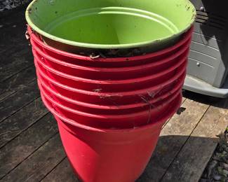 Stackable Plastic Garden Planters