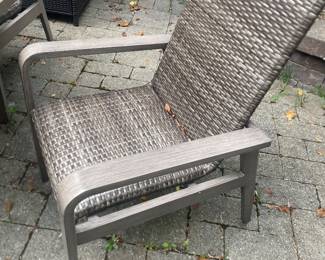Another view of the EBEL patio chairs