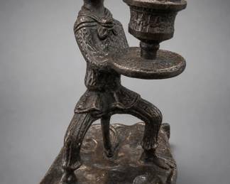 Decorative Figural Monkey Candle Holder