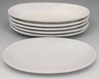 6Pc World Market Stoneware Serving Plates