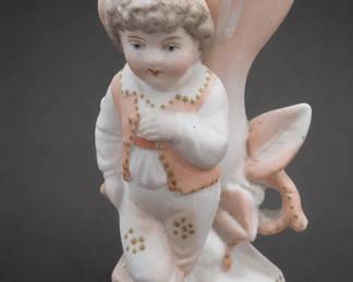 German Bisque Bud Vase