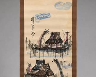 Mimi Dougherty Hanging Scroll Painting