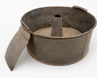 Copper Glass Covered Serving Dish