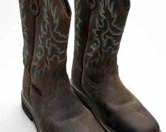 Brazos FWBWWR3010 6.5B Leather Western Boots