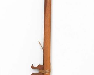 Wooden End-Blown Wind Instrument Flute