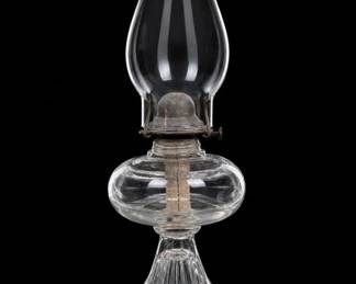 Glass Oil Lamp