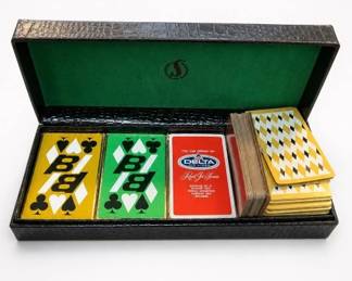Delta / Braniff Air Lines Playing Cards