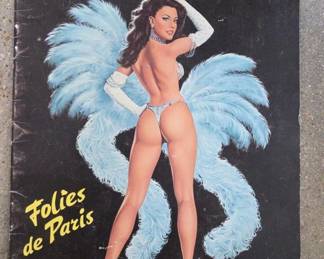Folies Bergere Folies de Paris Booklet