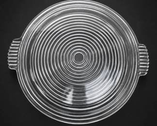 Anchor Hocking Manhattan glass serving tray