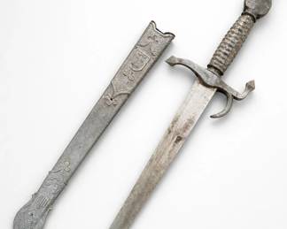 Sharp Dagger With Scabbard