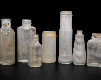 Assorted Glass Bottles and Jars