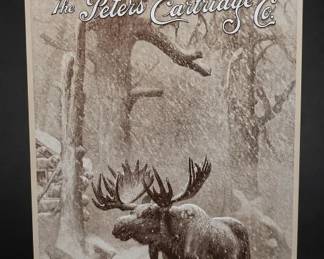 Peters Cartridge Co. Advertising Sign