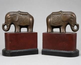 Decorative Crafts, Inc. Elephant Pair Bookends