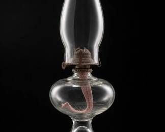 Glass Oil Lamp