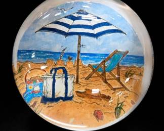 Beach Themed Paperweight
