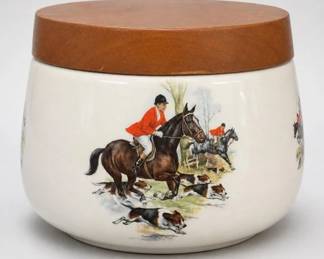 Peterson's Ltd. Covered Tobacco Jar