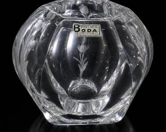 Boda Kristall Prima Crystal Votive Bud Vase