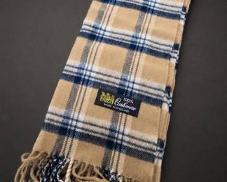 Cashmere Plaid Scarf