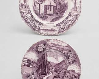 Johnson Bros. Staffordshire Souvenir Plates