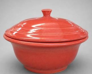 Fiesta Ceramic Covered Casserole Dish