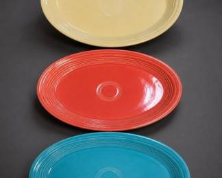 Homer Laughlin Fiesta Ceramic Platters