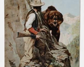 Remington Autoloading Rifle Advertising Sign