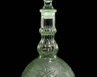 Tiara Sandwich Chantilly Green Decanter & Stopper