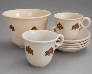 Floral Ceramic Tableware Group