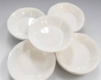 Wedgwood Queens Shape Ceramic Bowls, 9pc