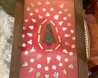 Native American Indian Arrowheads