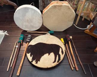 Leather drums