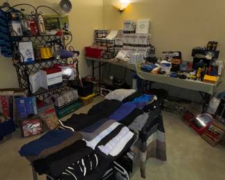 Camping & survival food & gear, clothes