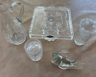 CH169Shannon And Wedgwood Crystal And More