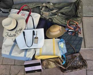 CH164Assorted bags and luggage
