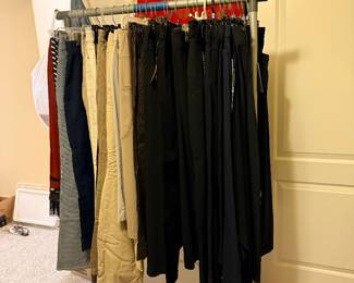 Lots of clothes 