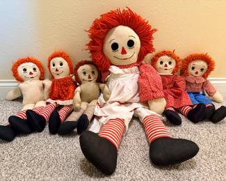 Vintage Raggedy Ann/ Andy