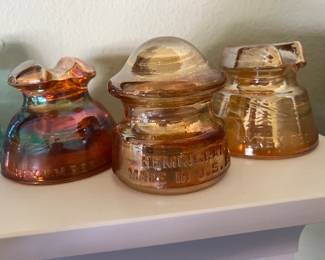 Hemingray C.D. 168 Insulator and Pyrex Insulators